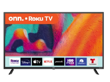 Walmart Black Friday! onn. 40″ Class FHD LED Roku Smart TV $128