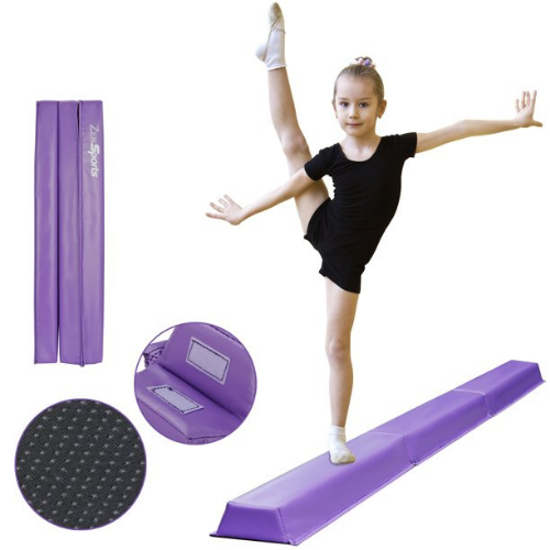 ZenSports 9FT Tri-Fold Balance Beam $50.59 Shipped Free (Reg. $84.32) Portable Gymnastics Equipment/Training/Physical Therapy for Home