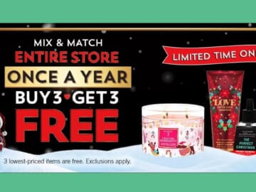 Bath & Body Works | Buy 3 Get 3 Free Sale!