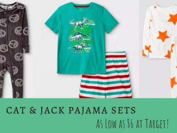 Target | Black Friday Cat & Jack Pajama Sale