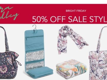 Vera Bradley | 50% Off Black Friday Deals