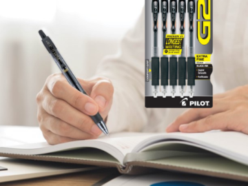 Walmart Black Friday! 5-Pack Pilot G2 Retractable Gel Pens $1.80 (Reg. $11.35) | 36¢ each!