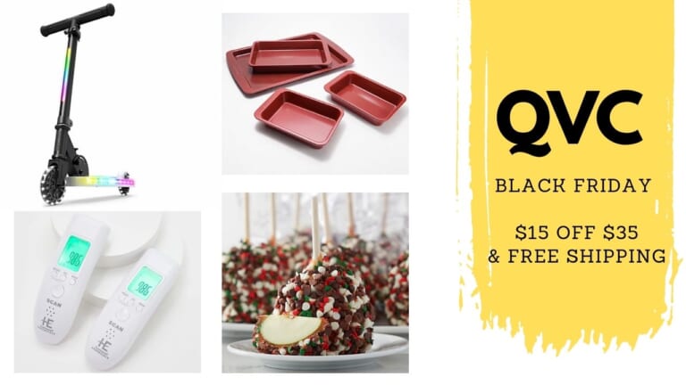 QVC Black Friday Deals | $15 off $35 Order + Free Shipping