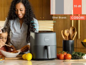 COSORI Air Fryer with 9 One-Touch Cooking Functions, 5 Quart $84.99 Shipped Free (Reg. $114.99) – FAB Ratings!