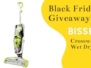 #4 Black Friday Giveaway | Bissell CrossWave Wet Dry Vac