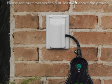 Today Only! Amazon Black Friday! Smart WiFi Heavy Duty Outdoor Outlet $13.99 (Reg. $19.99)