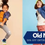 Old Navy | 50% Off Your Entire Purchase!