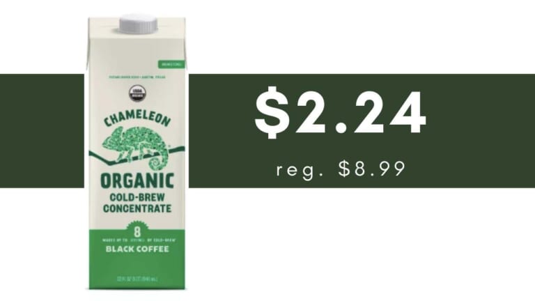 $2.24 Chameleon Organic Cold Brew Concentrate | Publix Deal