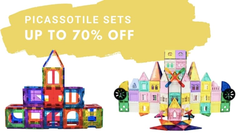 Up to 70% off PicassoTile Magnetic Building Sets