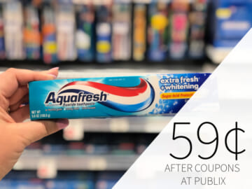 Aquafresh Toothpaste As Low As $1.04 At Publix