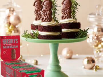 36 Count HERSHEY’S Milk Chocolate Santa Claus Candy, Bulk Holiday $21.73 (Reg. $32.04) – $0.61/bar