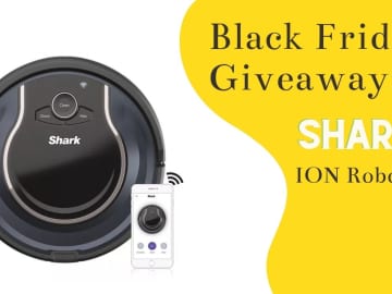 #8 Black Friday Giveaway | Shark ION WiFi Robot Vacuum