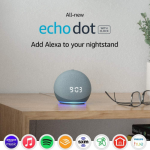 Amazon Cyber Monday! All-new Echo Dot (4th Gen) with Clock $34.99 (Reg. $59.99) + Free Shipping – FAB Ratings! 77K+ 4.8/5 Stars!