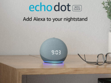 Amazon Cyber Monday! All-new Echo Dot (4th Gen) with Clock $34.99 (Reg. $59.99) + Free Shipping – FAB Ratings! 77K+ 4.8/5 Stars!