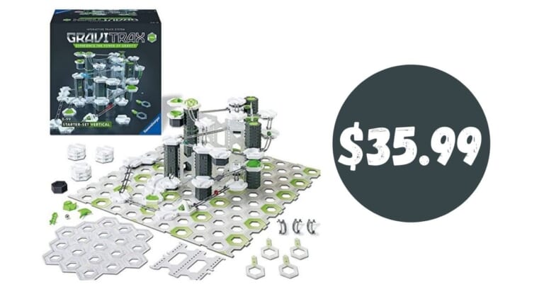 Ravensburger GraviTrax PRO Marble Run Starter Set for $35.99 Shipped