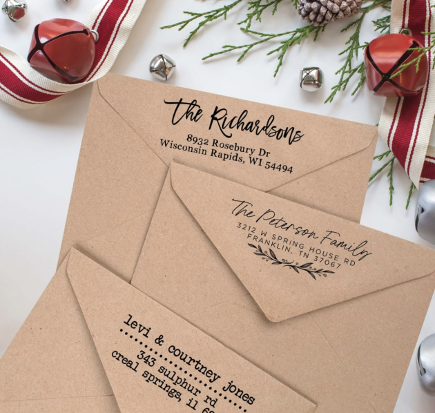 Personalized Self-Inking Address Stamps for $15.99 shipped!