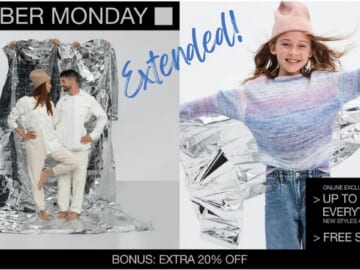 Gap | Up to 60% Off Everything + Extra 20%