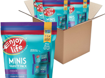 90-Count Enjoy Life Mini Chocolate Candy Variety Pack $25.58 Shipped Free (Reg. $34.11) | 28¢ each!
