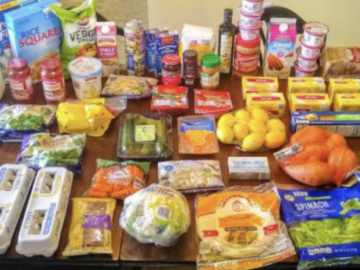 Brigette’s $96 Grocery Shopping Trip and Weekly Menu Plan for 6