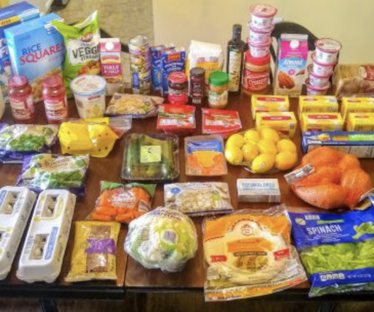 Brigette’s $96 Grocery Shopping Trip and Weekly Menu Plan for 6