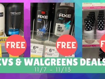 Video: Top CVS & Walgreens Deals 11/7-11/13