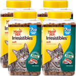 4 Pack Meow Mix Irresistibles Cat Treats, 17 oz. as low as $30.32 Shipped Free (Reg. $55.99) | $7.58/Container!