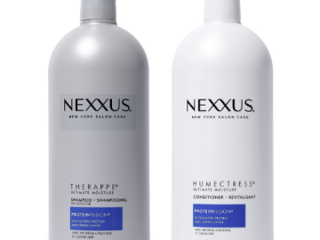 2-Pack Nexxus Shampoo ; Conditioner, 1-Liter Bottles $19.99 (Reg. $46.39) | $10 each bottle! With Caviar Complex and Elastin Protein