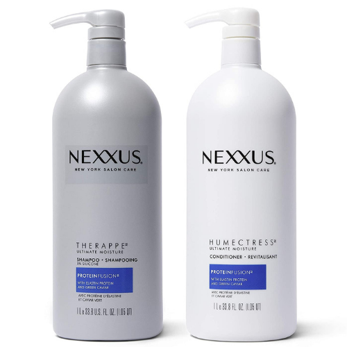 2-Pack Nexxus Shampoo ; Conditioner, 1-Liter Bottles $19.99 (Reg. $46.39) | $10 each bottle! With Caviar Complex and Elastin Protein