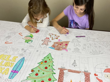 4 in One Table Size Coloring Sheets only $8.99 + shipping!