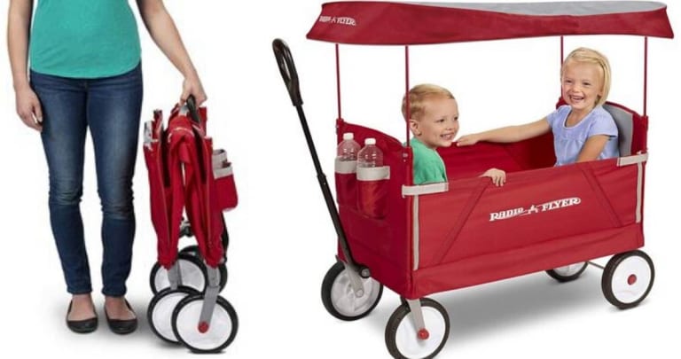 Target Deal | Radio Flyer Wagon with Canopy for $67.50