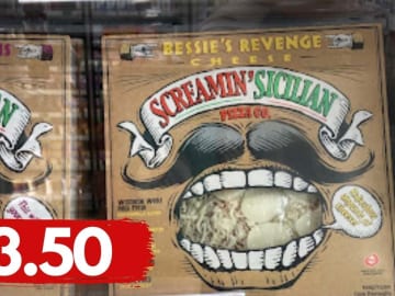 Screamin Sicilian Pizza for $3.50 at Kroger