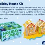 Free DIY Holiday House Kits