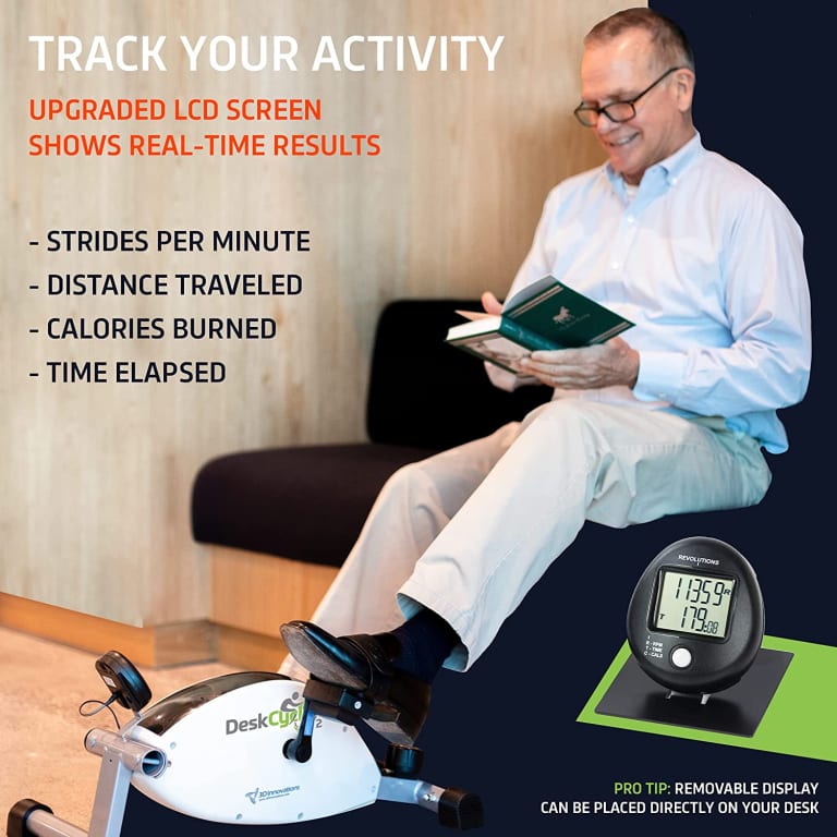 Today Only! DeskCycle 2 Under Desk Mini Bike Pedal Exerciser with Adjustable Leg $150 Shipped Free (Reg. $199) – 3K+ FAB Ratings!