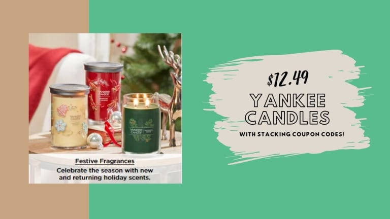 Kohl’s |$11.24 Yankee Candles With Stacking Codes