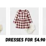 Cat & Jack Dresses for $4.90
