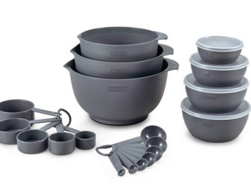 Farberware Professional 23-piece Gray Mix and Measure Baking Set