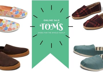 TOMS Shoes: Up to 55% Off + Extra 15% Off