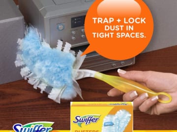 18 Count Swiffer Dusters Surface Refills, Unscented $10.59 (Reg. $13.24) – 29K+ FAB Ratings! $0.59/ refill