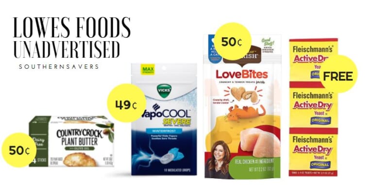 lowes foods unadvertised deals