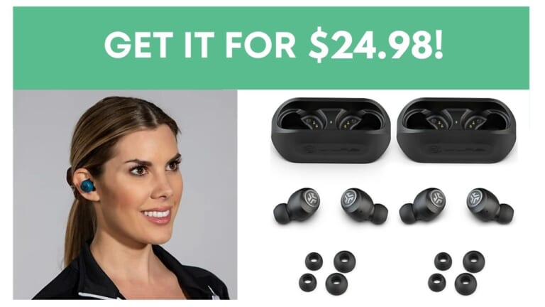 QVC | 2-Pack Wireless Earbuds for $24.98