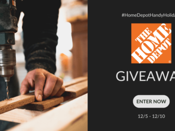 Last Chance: Enter to Win $100 Home Depot Gift Card (5 Winners)