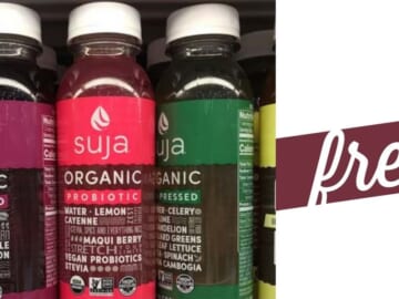 FREE Suja Organic Cold-Pressed Juice | Kroger Mega Deal