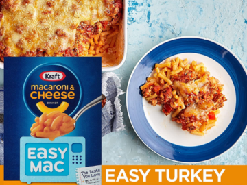 6-Count Kraft Easy Mac Original Macaroni & Cheese Microwavable Dinner as low as $1.78 Shipped Free (Reg. $3) | 30¢ each pouch!