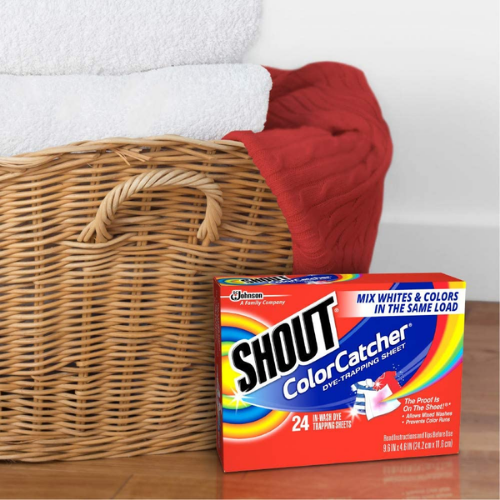 Shout 72-Count Color Catcher Sheets as low as $7.45 Shipped Free (Reg. $9.94) | $0.10/sheet