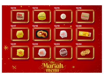 McDonald’s: 12 Days of Deals (Starts December 13th)