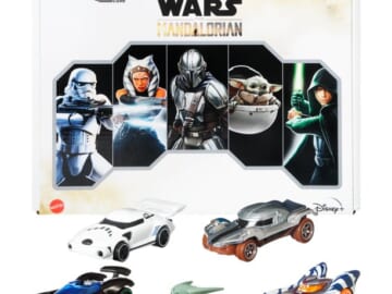 Hot Wheels 5-Pack Star Wars The Mandalorian Character Cars $10 (Reg. $20) – $2 each!