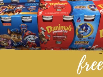 FREE Dannon Danimals Yogurt 6-Packs at Publix