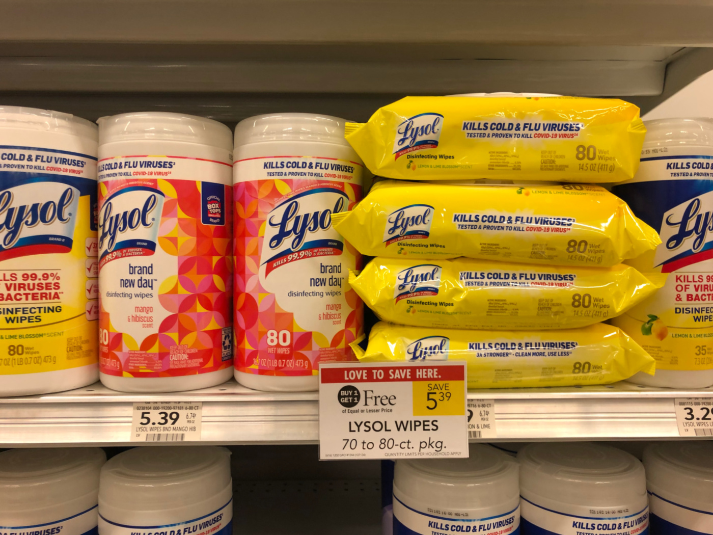 Lysol Disinfecting Wipes Flatpack As Low As FREE At Publix on I Heart Publix