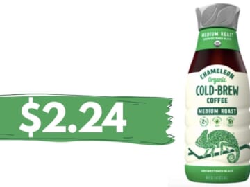 $2.24 Chameleon Organic Cold Brew Concentrate | Kroger Deal