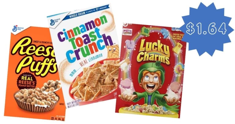 General Mills Coupon | Get Cereal for $1.64